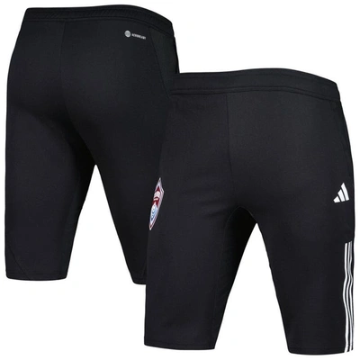Shop Adidas Originals Adidas Black Colorado Rapids 2023 On-field Training Aeroready Half Pants
