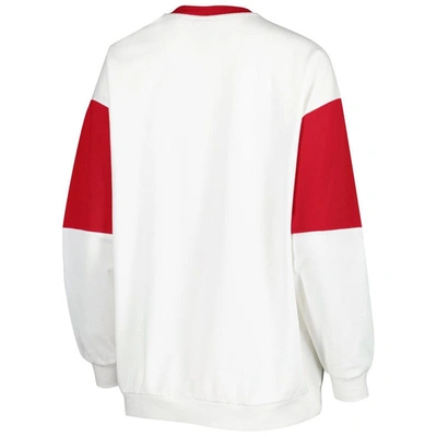 Shop Gameday Couture White Arkansas Razorbacks It's A Vibe Dolman Pullover Sweatshirt