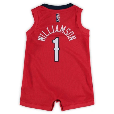 Shop Nike Infant  Zion Williamson Red New Orleans Pelicans Replica Jersey