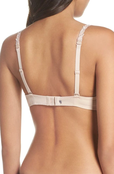 Simone Perele Andora 3d Convertible Plunge T-shirt Bra In Peau Rose
