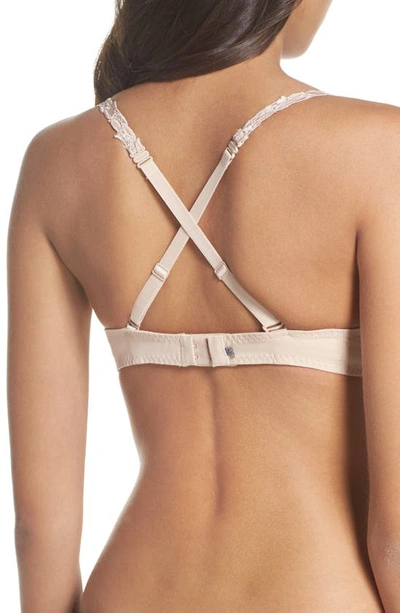 Simone Perele Andora 3d Convertible Plunge T-shirt Bra In Peau Rose