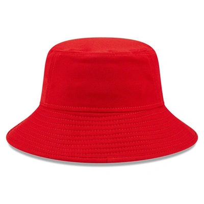 Shop New Era Red Oakland Athletics 2022 4th Of July Bucket Hat