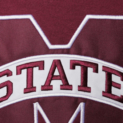 Shop Stadium Athletic Youth Maroon Mississippi State Bulldogs Big Logo Pullover Hoodie