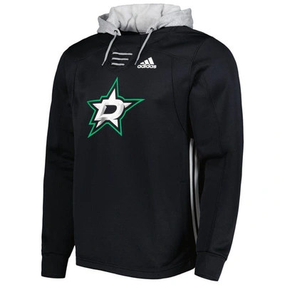 Shop Adidas Originals Adidas Black Dallas Stars Skate Lace Primeblue Team Pullover Hoodie