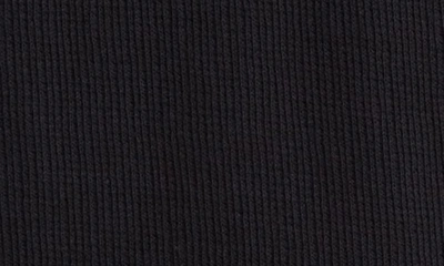 Shop Buck Mason Cotton Double Knit Henley In Black