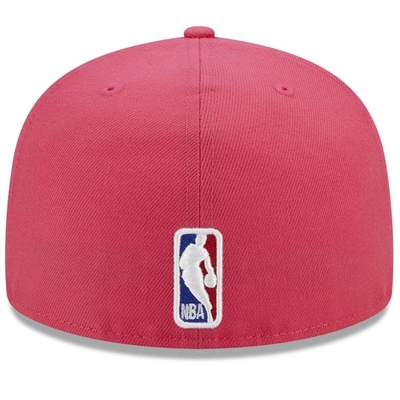 Shop New Era Pink Washington Wizards 2022/23 City Edition Official 59fifty Fitted Hat