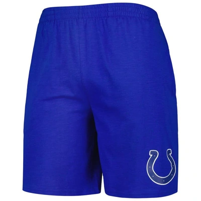 Shop Concepts Sport Royal/white Indianapolis Colts Downfield T-shirt & Shorts Sleep Set