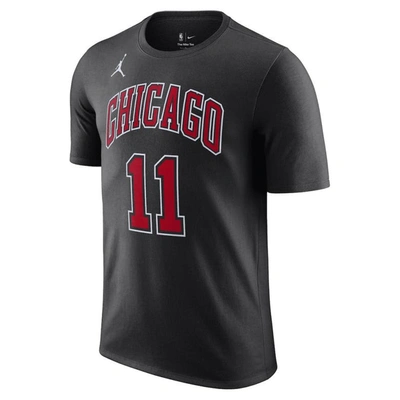Shop Jordan Brand Demar Derozan Black Chicago Bulls 2022/23 Statement Edition Name & Number T-shirt