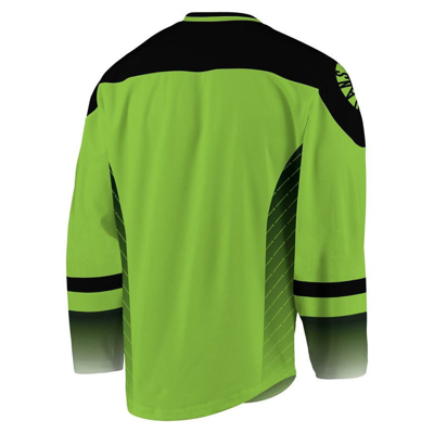 Shop Adpro Sports Green/black Saskatchewan Rush Replica Jersey