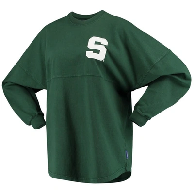 Shop Spirit Jersey Green Michigan State Spartans Loud N Proud  T-shirt In Hunter Green