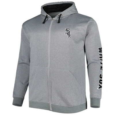 Shop Profile Ash Chicago White Sox Big & Tall Pullover Hoodie