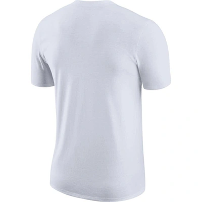 Shop Jordan Brand White Philadelphia 76ers Courtside Statement Edition Max90 T-shirt