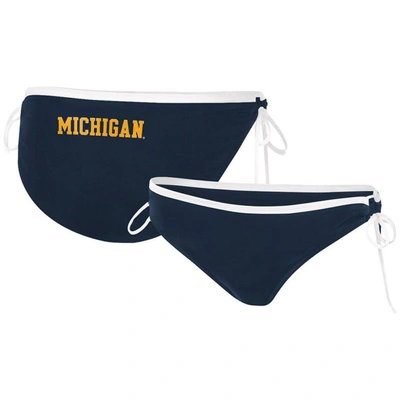 Shop G-iii 4her By Carl Banks Navy Michigan Wolverines Perfect Match Bikini Bottom