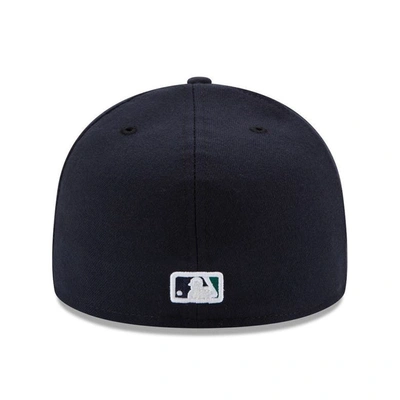 Shop New Era Navy Seattle Mariners Authentic Collection On Field Low Profile Game 59fifty Fitted Hat