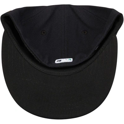 New Era Men's Navy Seattle Mariners Authentic Collection On Field Low Profile Game 59fifty Fitted Hat In Navy