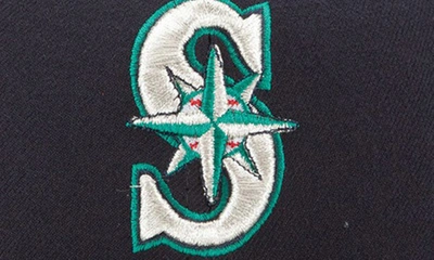 New Era Men's Navy Seattle Mariners Authentic Collection On Field Low Profile Game 59fifty Fitted Hat In Navy