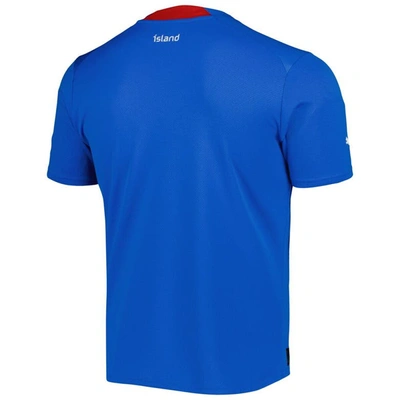 Shop Puma Blue Iceland National Team 2022/23 Home Replica Jersey