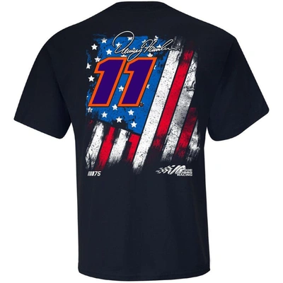 Shop Joe Gibbs Racing Team Collection Navy Denny Hamlin Exclusive Tonal Flag T-shirt