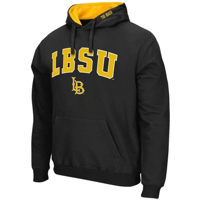Shop Colosseum Black Cal State Long Beach The Beach Arch And Logo Pullover Hoodie