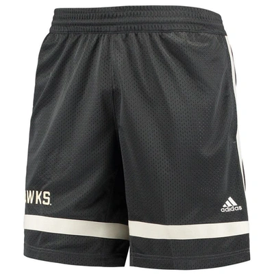 Shop Adidas Originals Adidas Charcoal Kansas Jayhawks Reverse Retro Basketball Shorts