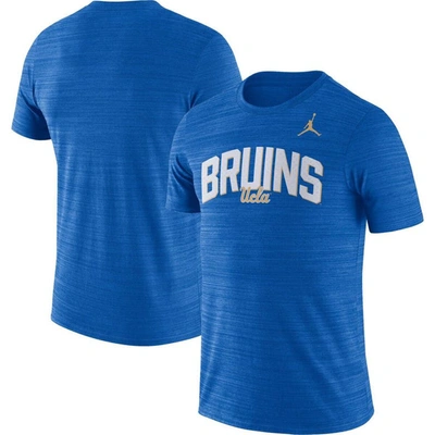 Shop Jordan Brand Blue Ucla Bruins 2022 Game Day Sideline Velocity Performance T-shirt