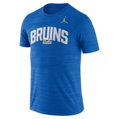 Shop Jordan Brand Blue Ucla Bruins 2022 Game Day Sideline Velocity Performance T-shirt