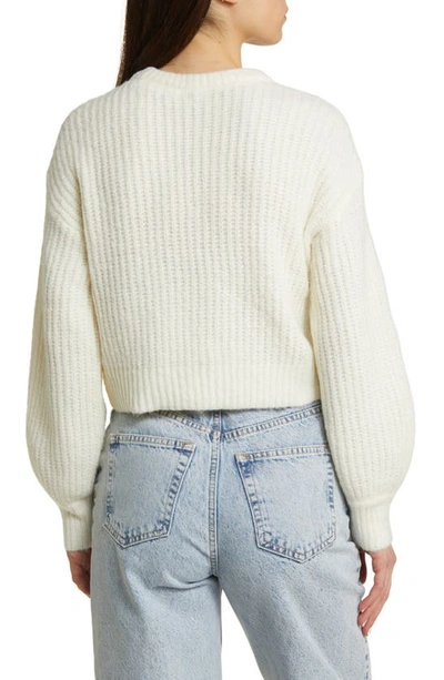 NOISY MAY NOISY MAY ROSIE CABLE STITCH SWEATER 