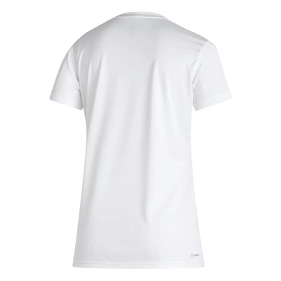 Shop Adidas Originals Adidas White Texas A&m Aggies Military Appreciation Aeroready T-shirt