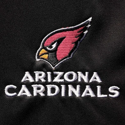 Shop Dunbrooke Black/gray Arizona Cardinals Apprentice Full-zip Hoodie