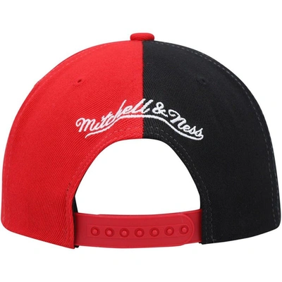 Shop Mitchell & Ness Red Houston Rockets Hardwood Classics Retroline Snapback Hat