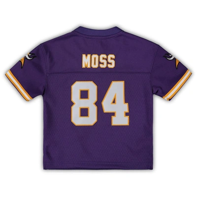 Shop Mitchell & Ness Toddler  Randy Moss Purple Minnesota Vikings 1998 Retired Legacy Jersey