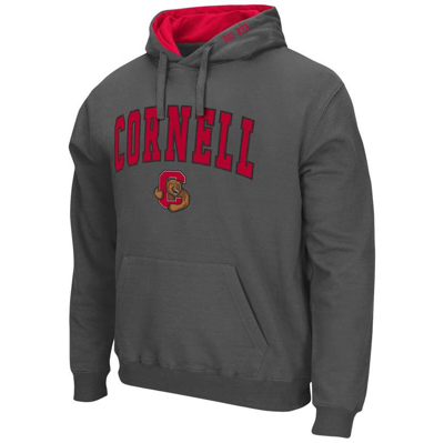 Shop Colosseum Charcoal Cornell Big Red Arch And Logo Pullover Hoodie