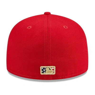 Shop New Era Red St. Louis Cardinals 2023 Fourth Of July 59fifty Fitted Hat