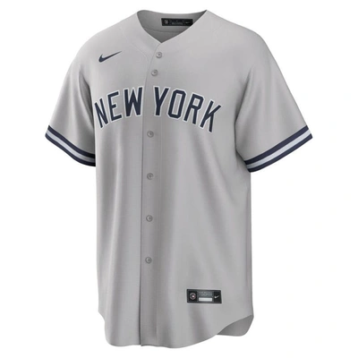 Shop Nike Gray New York Yankees Road Replica Team Jersey