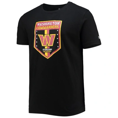 Shop New Era Black Washington Commanders Team T-shirt
