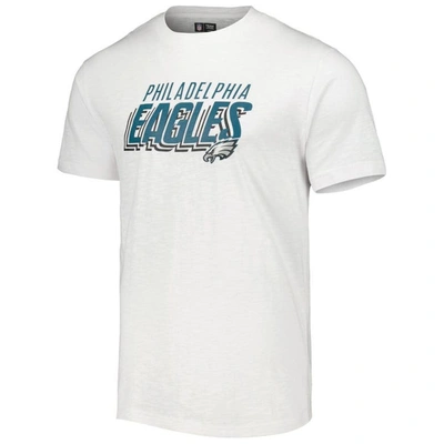 Shop Concepts Sport Charcoal/white Philadelphia Eagles Downfield T-shirt & Shorts Sleep Set