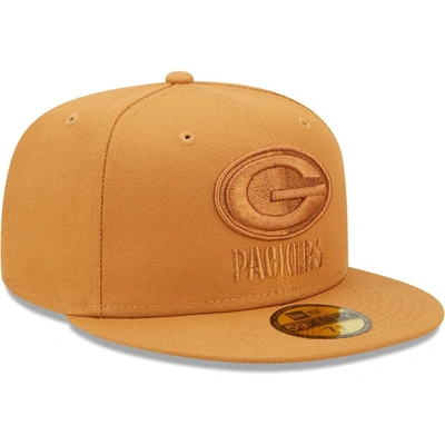 Shop New Era Brown Green Bay Packers Team Color Pack 59fifty Fitted Hat