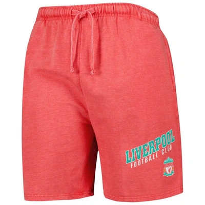 Shop Concepts Sport Red Liverpool Jam Fleece Shorts