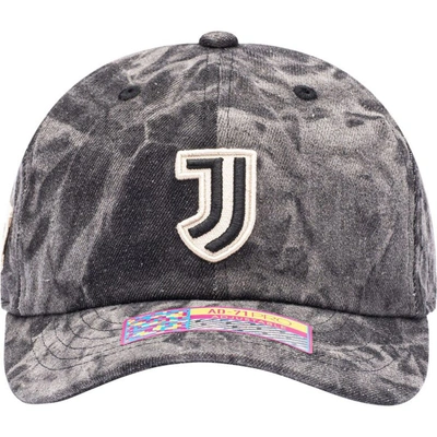 Shop Fan Ink Black Juventus Club Ranch Adjustable Hat