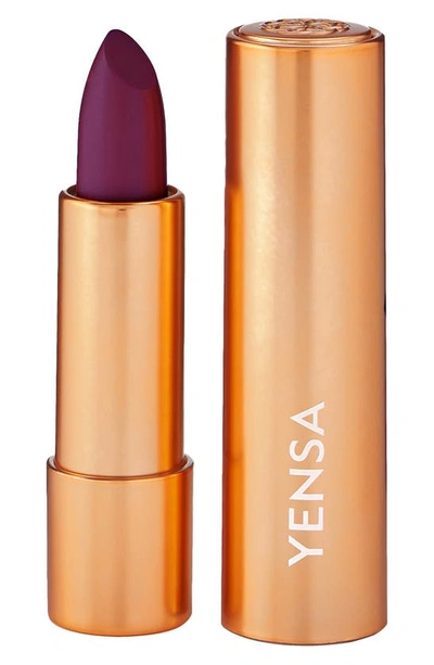 Shop Yensa Super 8 Vibrant Silk Lipstick In Passion