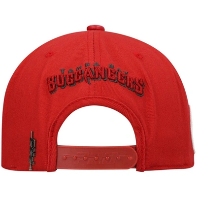 Shop Pro Standard Red Tampa Bay Buccaneers Logo Ii Snapback Hat