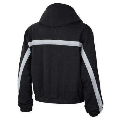 Jordan Brand Black Brooklyn Nets Courtside Statement Edition Pullover Hoodie In Black