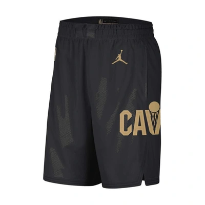 Shop Jordan Brand Black Cleveland Cavaliers 2022/2023 Statement Edition Swingman Performance Shorts