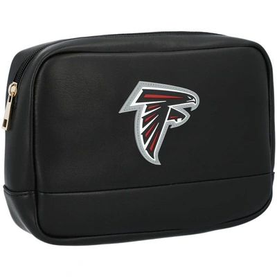 Shop Cuce Atlanta Falcons Cosmetic Bag In Black