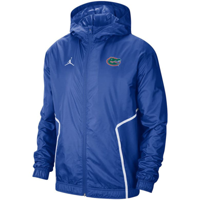 Shop Jordan Brand Royal Florida Gators 2021 Sideline Full-zip Jacket