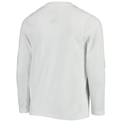 Shop Jordan Brand Youth  White North Carolina Tar Heels Basketball Legend Performance Long Sleeve T-shirt