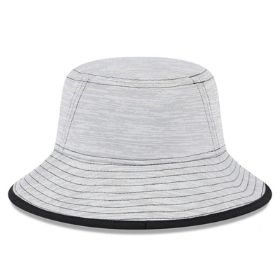 Shop New Era Gray New Orleans Saints Game Bucket Hat