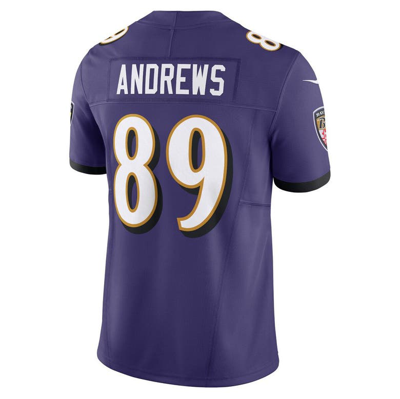 Shop Nike Mark Andrews Purple Baltimore Ravens Vapor F.u.s.e. Limited Jersey