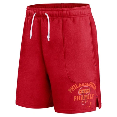 Shop Nike Red Philadelphia Phillies Statement Ball Game Shorts