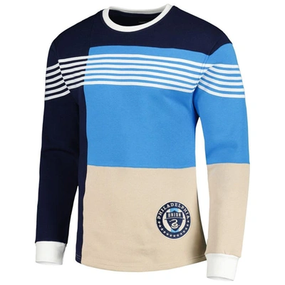 Shop Grungy Gentleman Navy Philadelphia Union Logo Pullover Sweatshirt